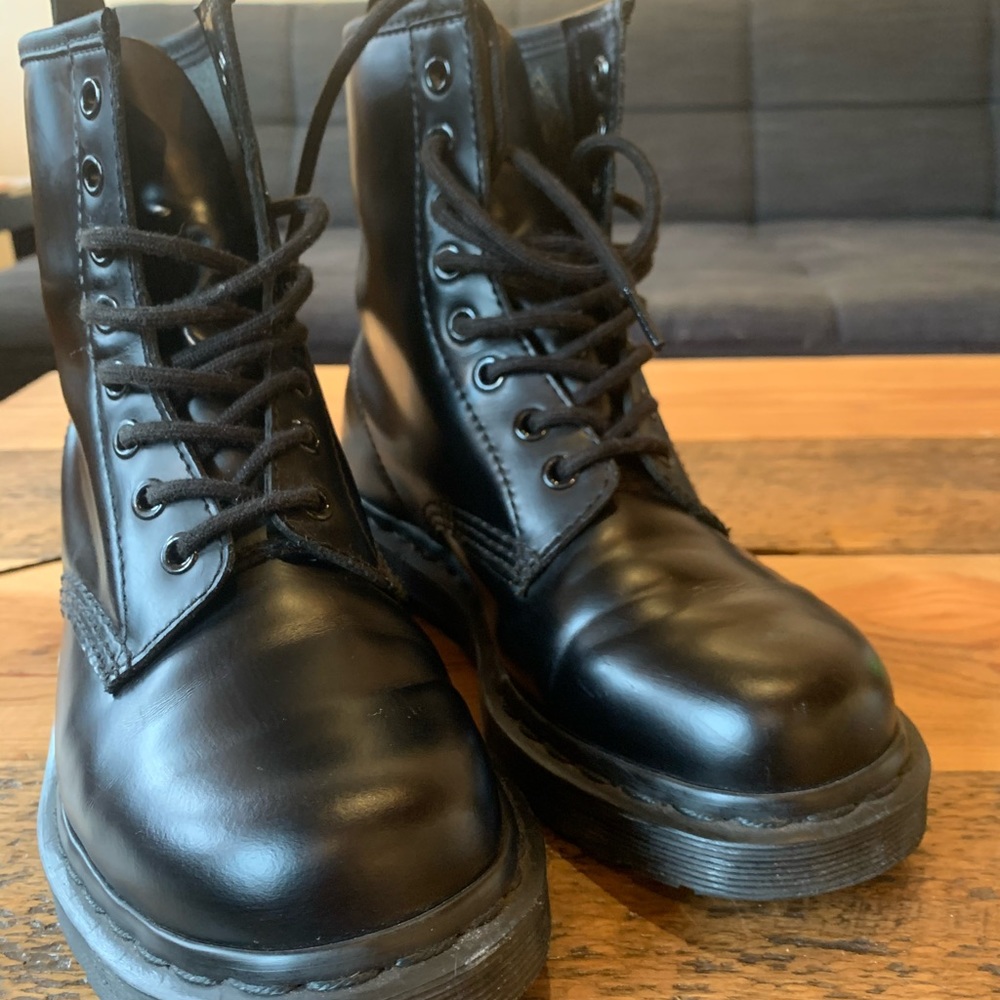 Dr. Martens 1460 Boots Black Monochromatic